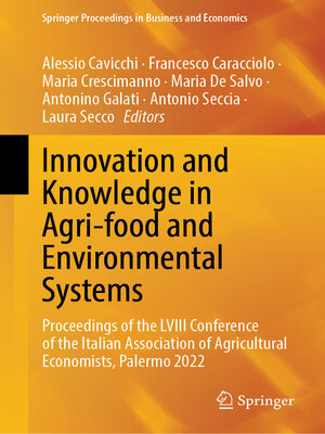 cover image of Innovation and Knowledge in Agri-food and Environmental Systems